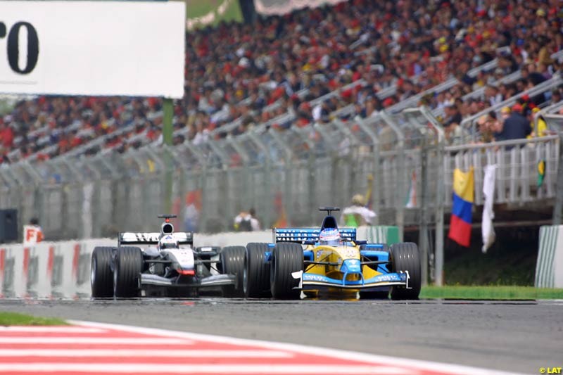 2002 Spanish Grand Prix, Barcelona, Spain. Sunday race. 28th April 2002.