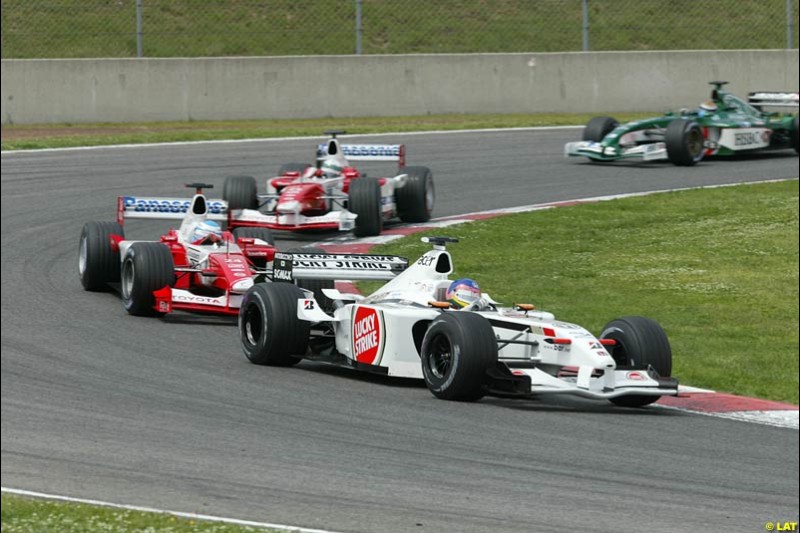 2002 Spanish Grand Prix, Barcelona, Spain. Sunday race. 28th April 2002.