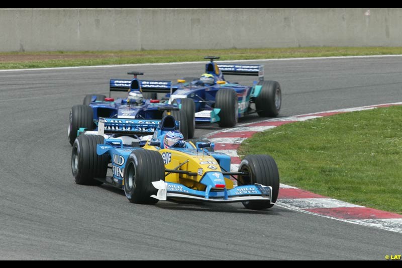 2002 Spanish Grand Prix, Barcelona, Spain. Sunday race. 28th April 2002.