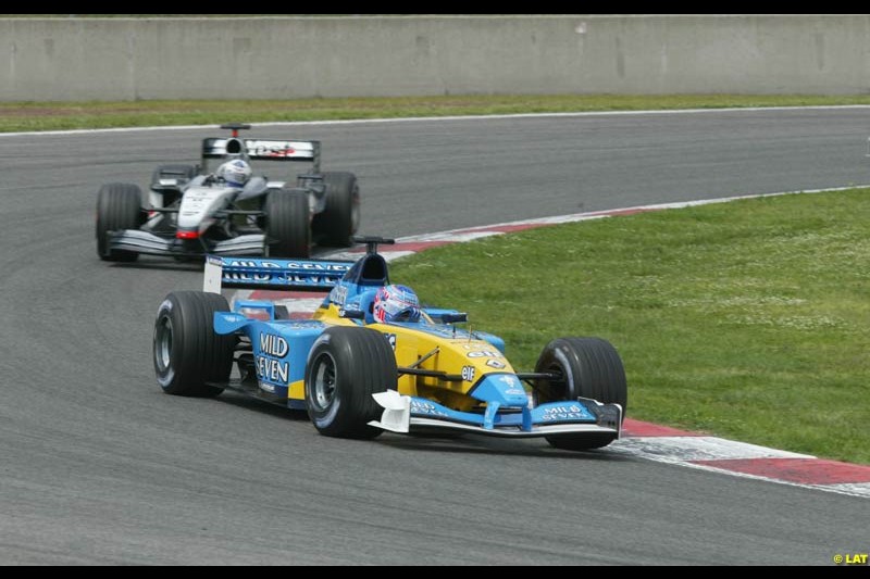 2002 Spanish Grand Prix, Barcelona, Spain. Sunday race. 28th April 2002.