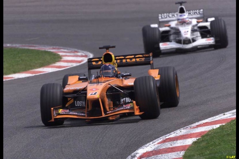 2002 Spanish Grand Prix, Barcelona, Spain. Sunday race. 28th April 2002.