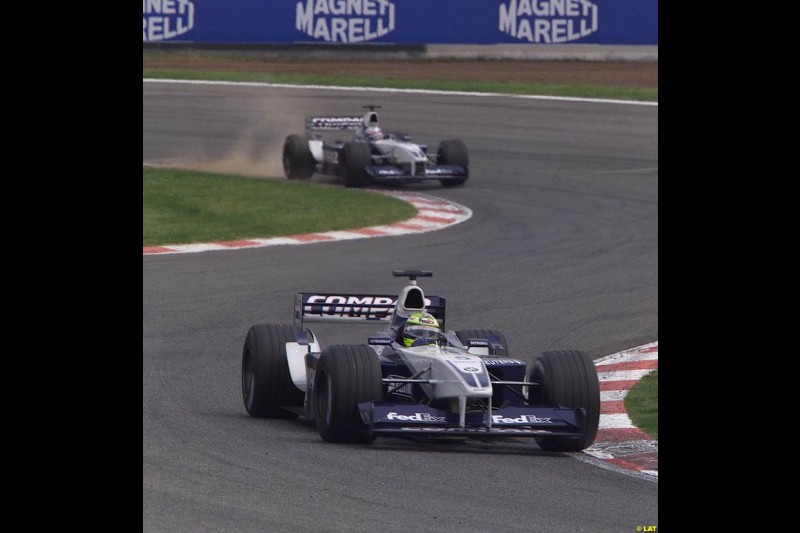 2002 Spanish Grand Prix, Barcelona, Spain. Sunday race. 28th April 2002.