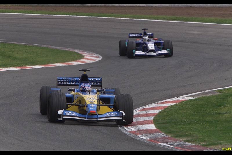 2002 Spanish Grand Prix, Barcelona, Spain. Sunday race. 28th April 2002.