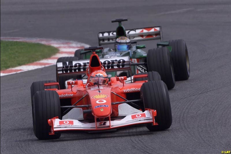 2002 Spanish Grand Prix, Barcelona, Spain. Sunday race. 28th April 2002.