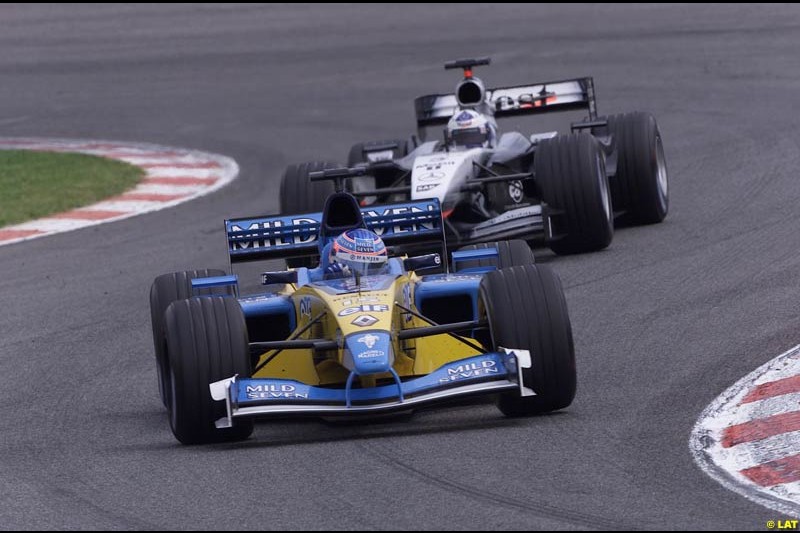 2002 Spanish Grand Prix, Barcelona, Spain. Sunday race. 28th April 2002.