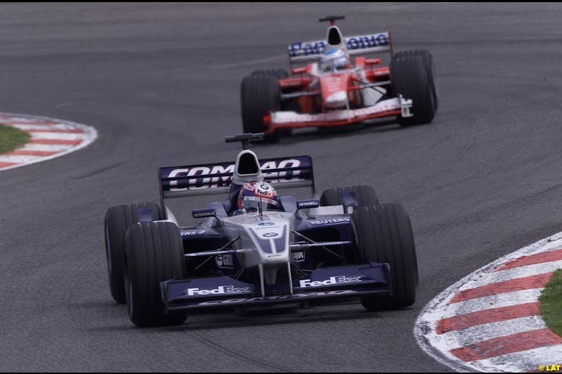 2002 Spanish Grand Prix, Barcelona, Spain. Sunday race. 28th April 2002.