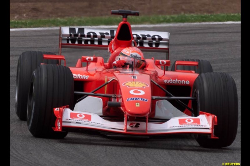 2002 Spanish Grand Prix, Barcelona, Spain. Sunday race. 28th April 2002.