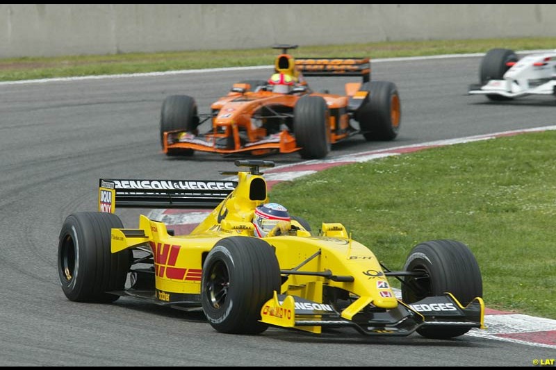 2002 Spanish Grand Prix, Barcelona, Spain. Sunday race. 28th April 2002.