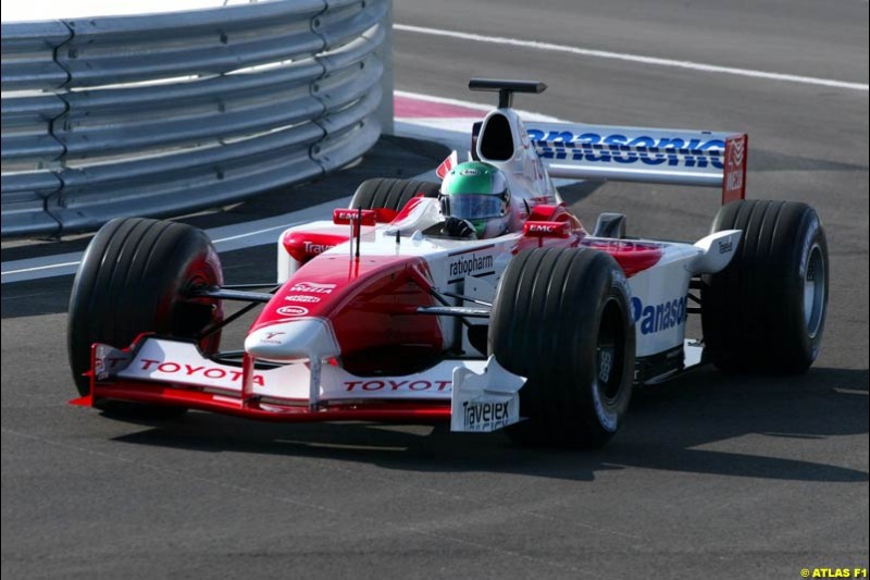 Tora Takagi, Toyota, 2002 Formula One Testing, Paul Ricard, France. 16th May 2002. 