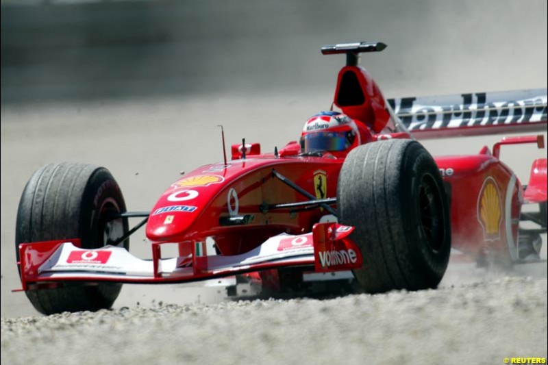 2002 Austrian Grand Prix - Qualifying. A1 Ring, Austria. 11th May 2002.
