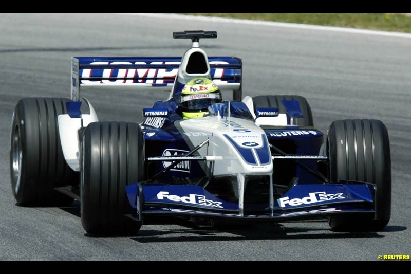2002 Austrian Grand Prix - Qualifying. A1 Ring, Austria. 11th May 2002.