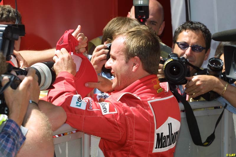 2002 Austrian Grand Prix - Qualifying. A1 Ring, Austria. 11th May 2002.