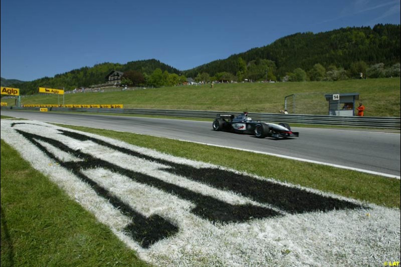 2002 Austrian Grand Prix - Qualifying. A1 Ring, Austria. 11th May 2002.