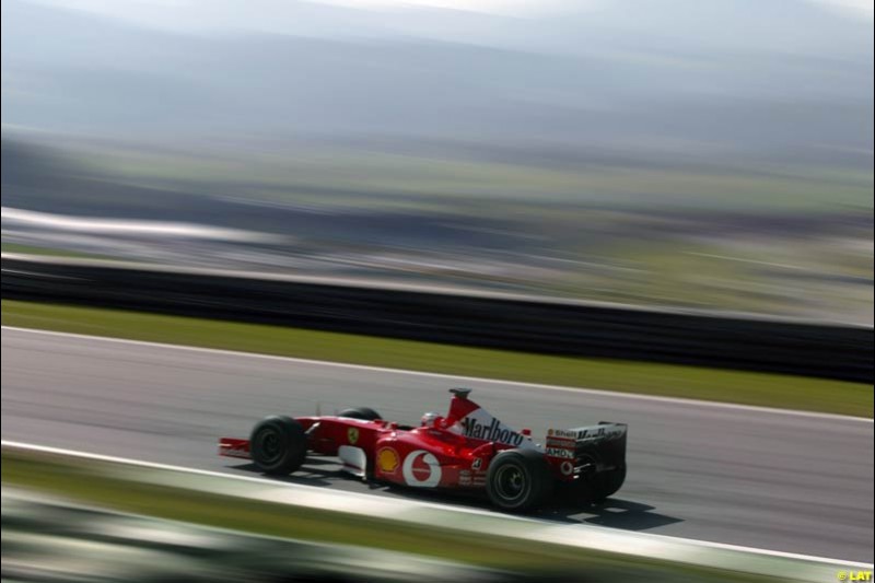 2002 Austrian Grand Prix - Qualifying. A1 Ring, Austria. 11th May 2002.