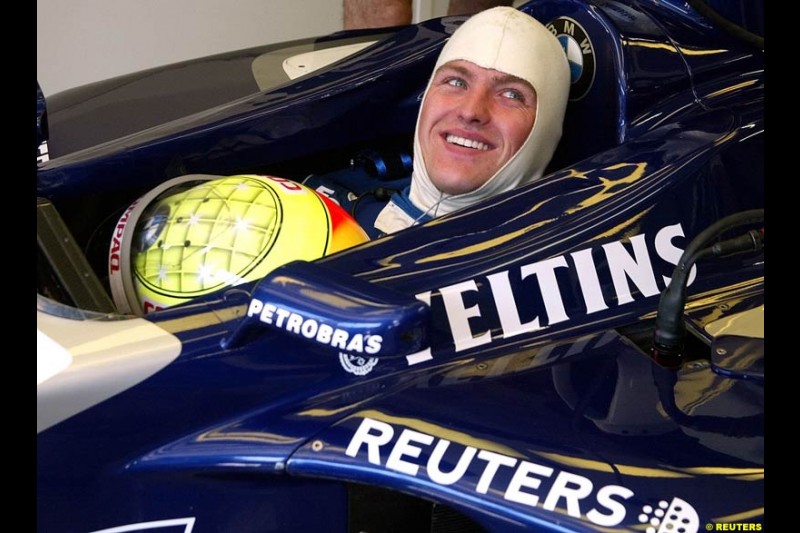 2002 Austrian Grand Prix - Saturday free practice. A1 Ring, Austria. 11th May 2002. Ralf Schumacher, Williams