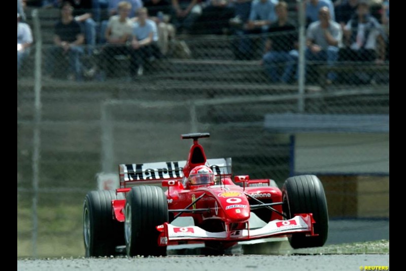 2002 Austrian Grand Prix - Friday free practice. A1 Ring, Austria. 10th May 2002.