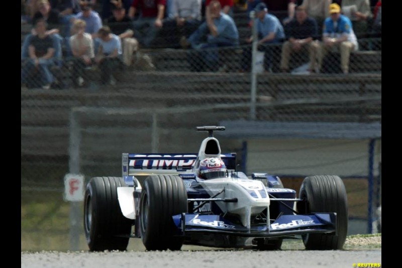 2002 Austrian Grand Prix - Friday free practice. A1 Ring, Austria. 10th May 2002.