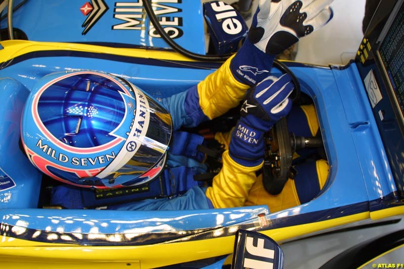 2002 Austrian Grand Prix - Friday free practice. A1 Ring, Austria. 10th May 2002.