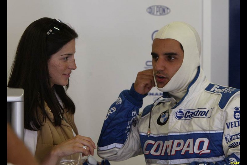 2002 Austrian Grand Prix - Friday free practice. A1 Ring, Austria. 10th May 2002. Juan Pablo Montoya, Williams