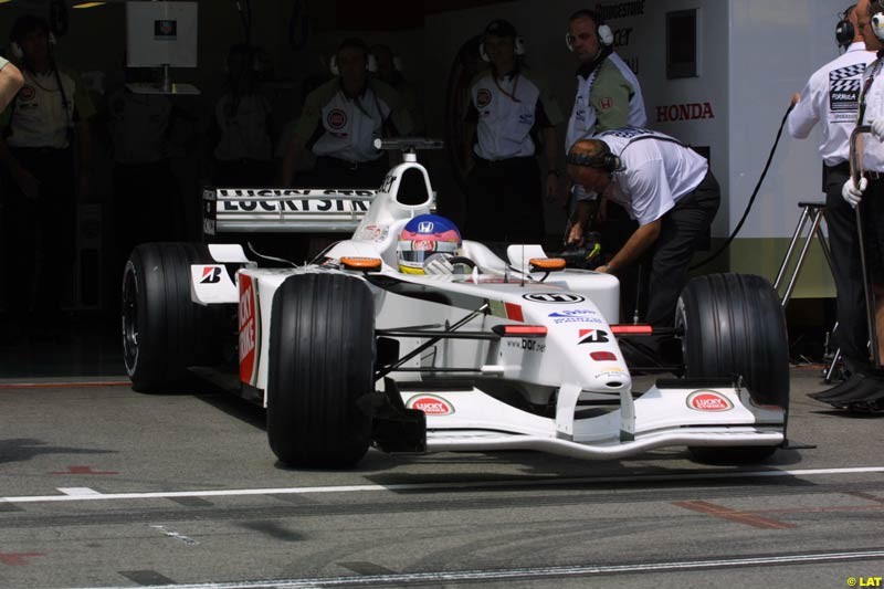 2002 Austrian Grand Prix - Friday free practice. A1 Ring, Austria. 10th May 2002.