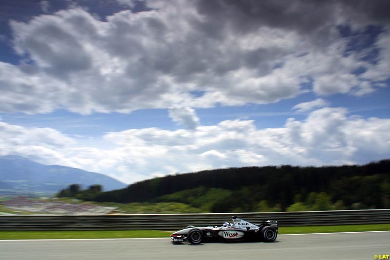 2002 Austrian Grand Prix - Friday free practice. A1 Ring, Austria. 10th May 2002.