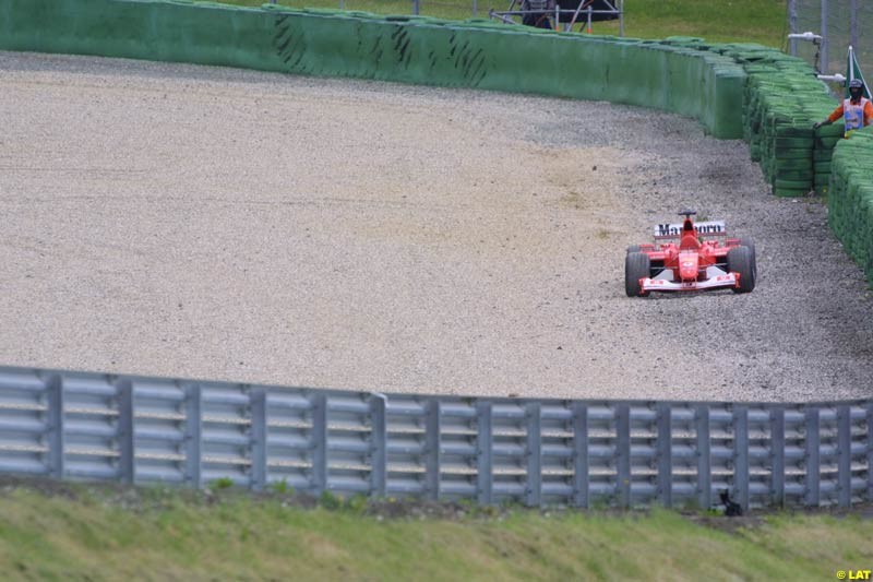 2002 Austrian Grand Prix - Friday free practice. A1 Ring, Austria. 10th May 2002.