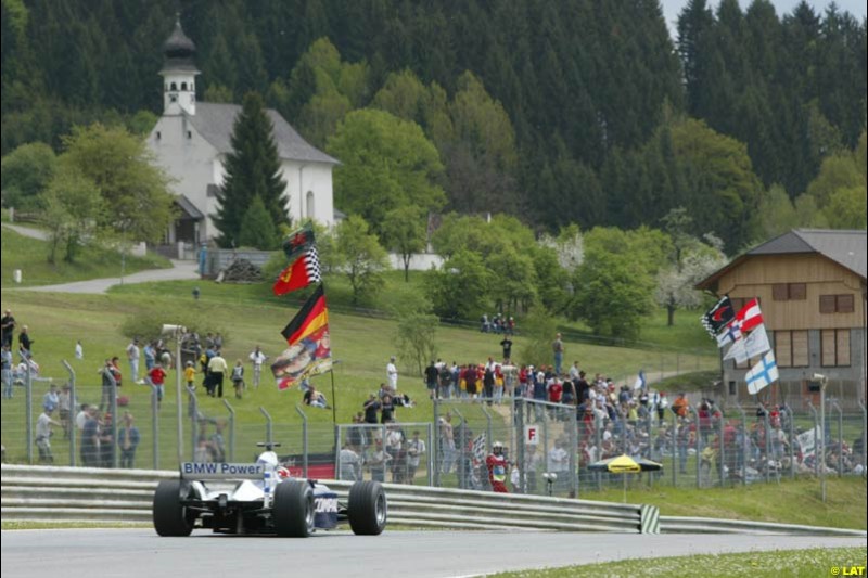 2002 Austrian Grand Prix - Friday free practice. A1 Ring, Austria. 10th May 2002.