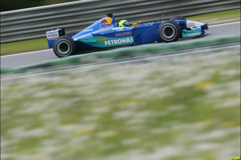 2002 Austrian Grand Prix - Friday free practice. A1 Ring, Austria. 10th May 2002.