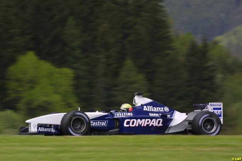 2002 Austrian Grand Prix - Friday free practice. A1 Ring, Austria. 10th May 2002.