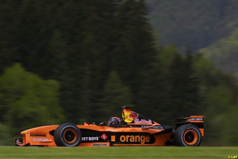 2002 Austrian Grand Prix - Friday free practice. A1 Ring, Austria. 10th May 2002.