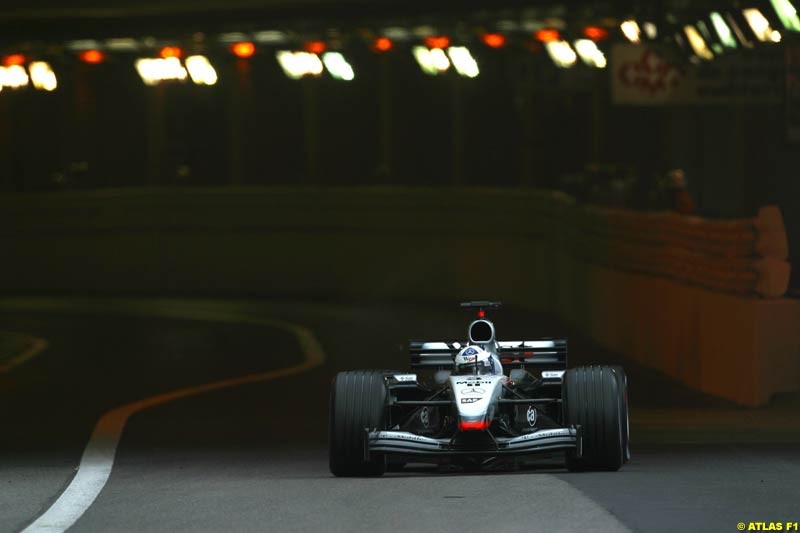 2002 Monaco Grand Prix - Thursday Free Practice. Monte Carlo, Monaco. 23rd May 2002
