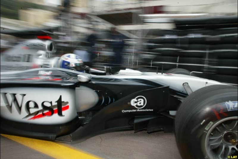 2002 Monaco Grand Prix - Thursday Free Practice. Monte Carlo, Monaco. 23rd May 2002