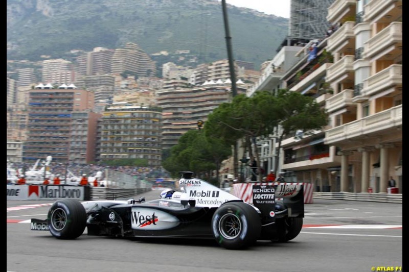 2002 Monaco Grand Prix - Thursday Free Practice. Monte Carlo, Monaco. 23rd May 2002