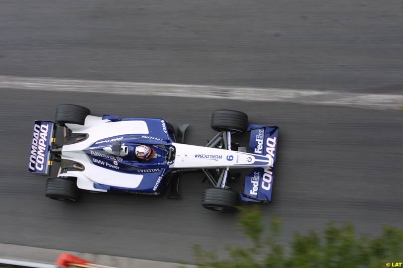 2002 Monaco Grand Prix - Thursday Free Practice. Monte Carlo, Monaco. 23rd May 2002