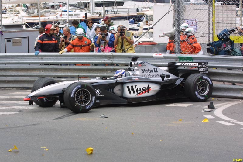 2002 Monaco Grand Prix - Thursday Free Practice. Monte Carlo, Monaco. 23rd May 2002