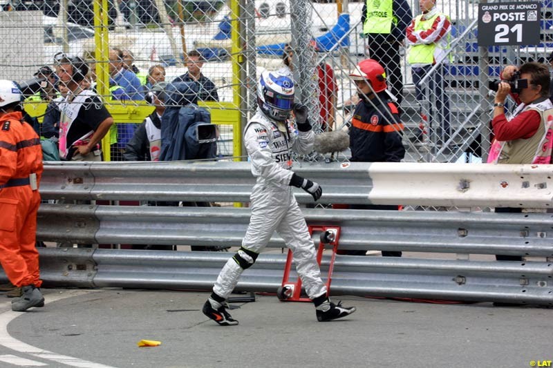 2002 Monaco Grand Prix - Thursday Free Practice. Monte Carlo, Monaco. 23rd May 2002