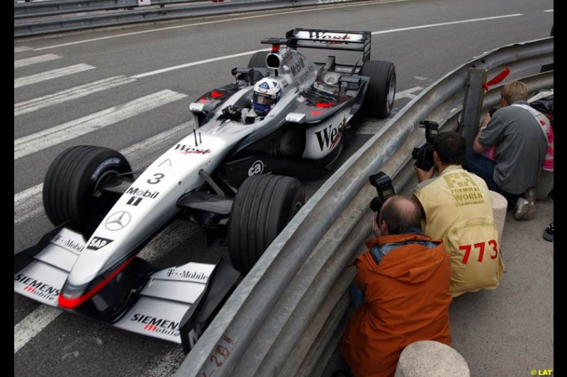 2002 Monaco Grand Prix - Thursday Free Practice. Monte Carlo, Monaco. 23rd May 2002 