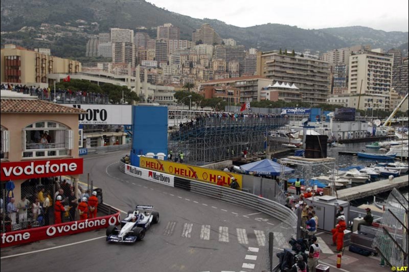 2002 Monaco Grand Prix - Thursday Free Practice. Monte Carlo, Monaco. 23rd May 2002