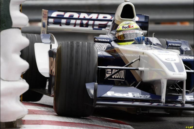 2002 Monaco Grand Prix - Thursday Free Practice. Monte Carlo, Monaco. 23rd May 2002