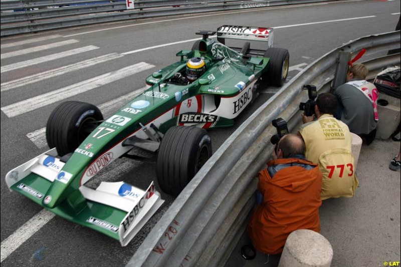 2002 Monaco Grand Prix - Thursday Free Practice. Monte Carlo, Monaco. 23rd May 2002