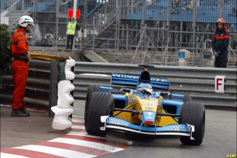 2002 Monaco Grand Prix - Thursday Free Practice. Monte Carlo, Monaco. 23rd May 2002 