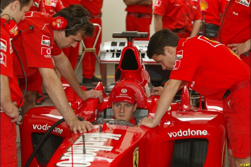2002 Monaco Grand Prix - Thursday Free Practice. Monte Carlo, Monaco. 23rd May 2002
