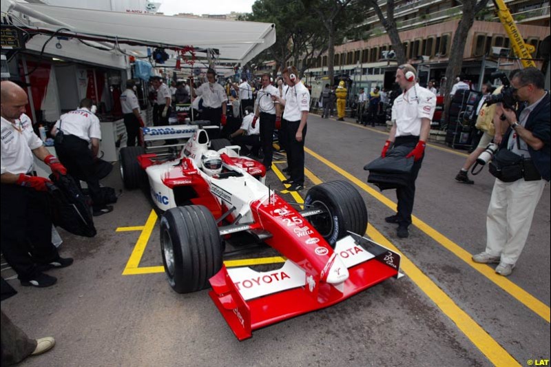 2002 Monaco Grand Prix - Thursday Free Practice. Monte Carlo, Monaco. 23rd May 2002