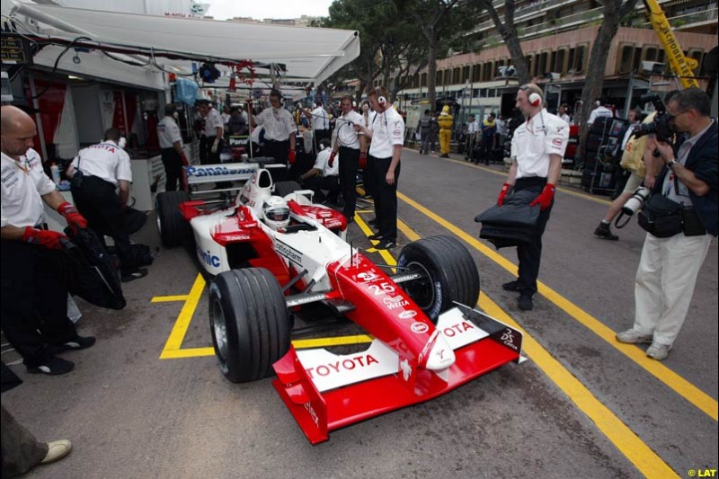 2002 Monaco Grand Prix - Thursday Free Practice. Monte Carlo, Monaco. 23rd May 2002 