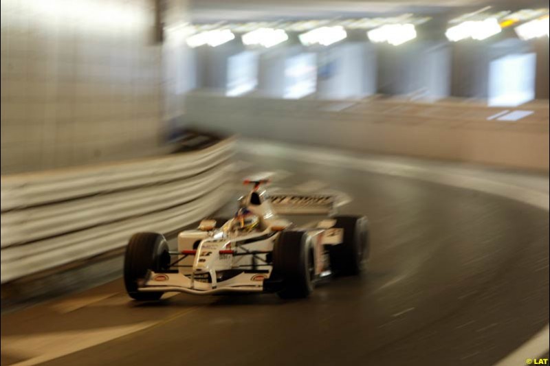 2002 Monaco Grand Prix - Thursday Free Practice. Monte Carlo, Monaco. 23rd May 2002