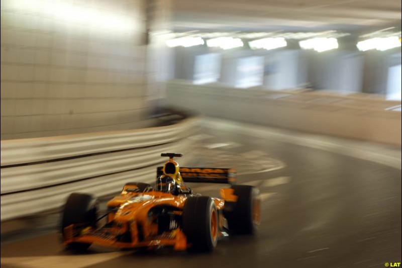 2002 Monaco Grand Prix - Thursday Free Practice. Monte Carlo, Monaco. 23rd May 2002