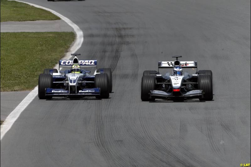 2002 Canadian Grand Prix - Sunday Race. Montreal, Canada. 9th June 2002.