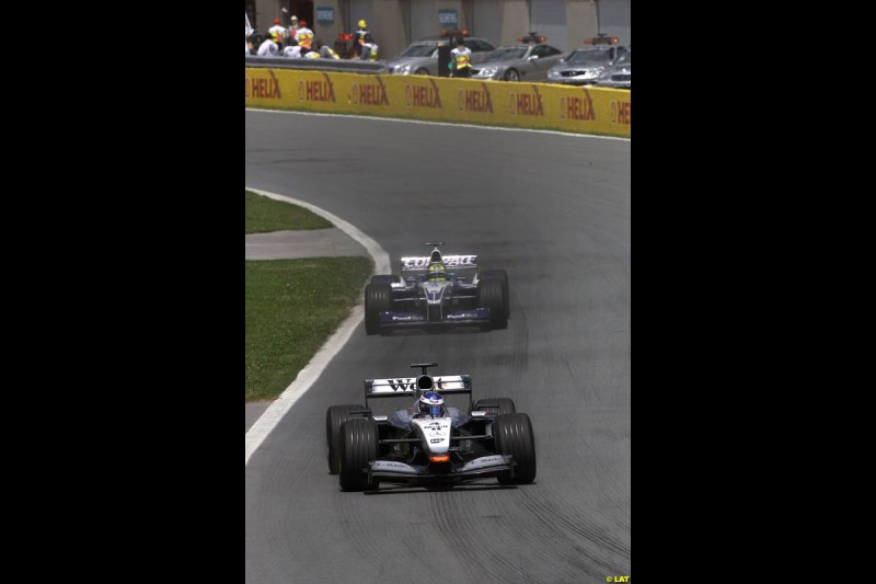 2002 Canadian Grand Prix - Sunday Race. Montreal, Canada. 9th June 2002.