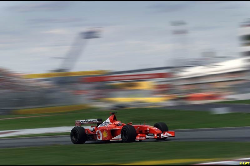 2002 Canadian Grand Prix - Sunday Race. Montreal, Canada. 9th June 2002.