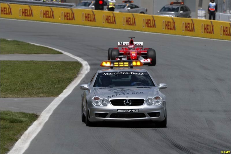 2002 Canadian Grand Prix - Sunday Race. Montreal, Canada. 9th June 2002.